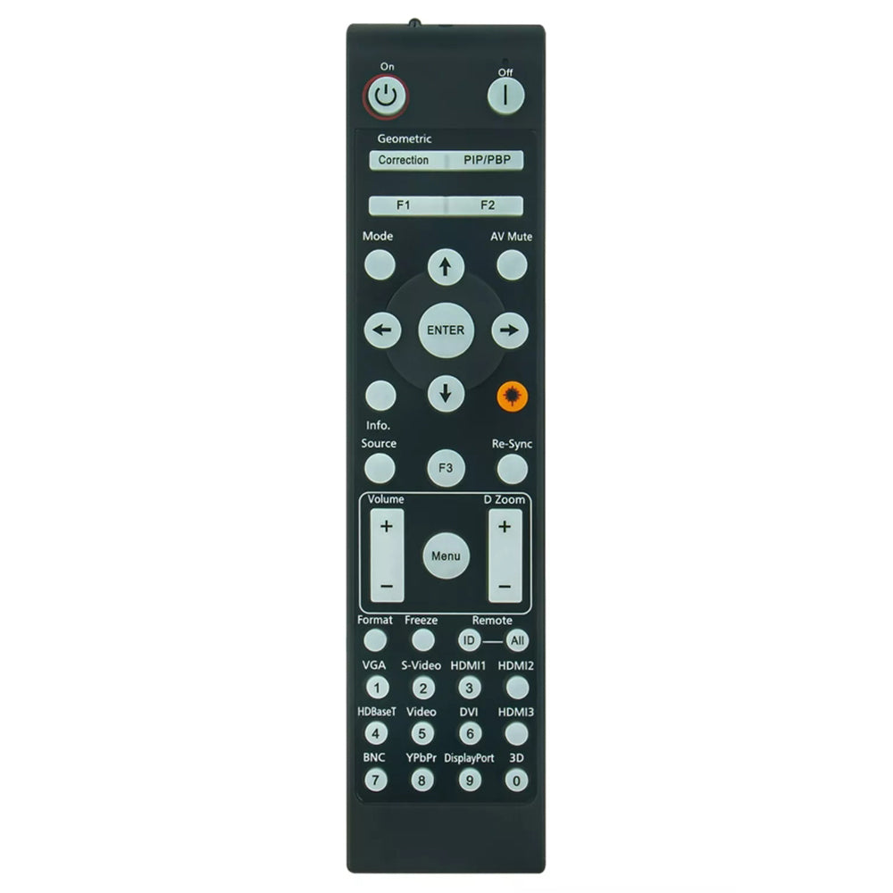 BR-3075W Remote Control Replacement for Optoma Projector BR-3070L ZK507