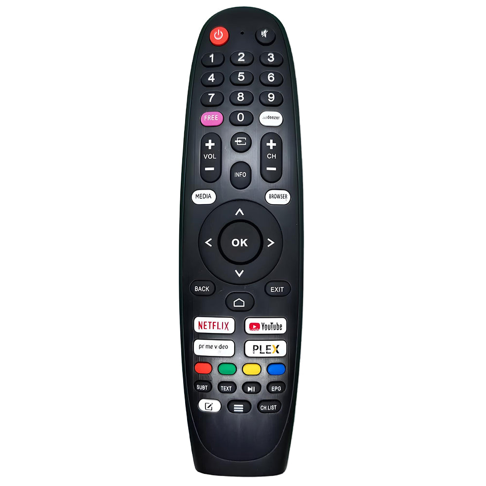 IR Remote Control Replacement for JTC TV JTC55U39550 S32H23260VJK