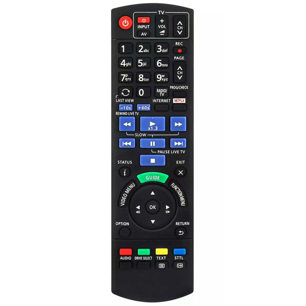 N2QAYB001114 Remote Control Replacement for Panasonic TV N2QAYB001113