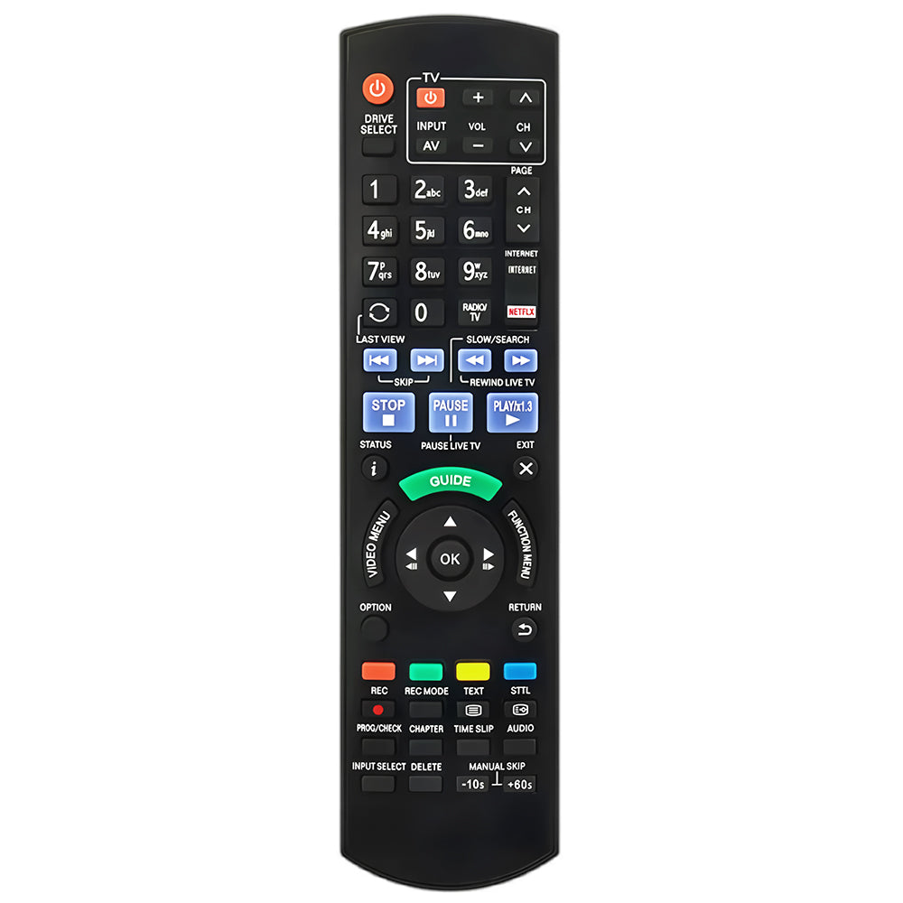N2QAYB000759 N2QAYB001046 Remote Control Replacement for Panasonic DVD Recorder