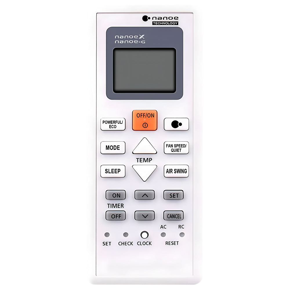 A75C07360 Remote Control Replacement for Panasonic Air Conditioner A75C04239