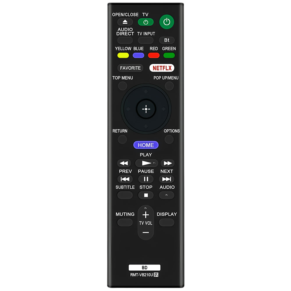 RMT-VB210U Remote Control Replacement for Sony Blu-ray Player UHPH1 UBP-X700