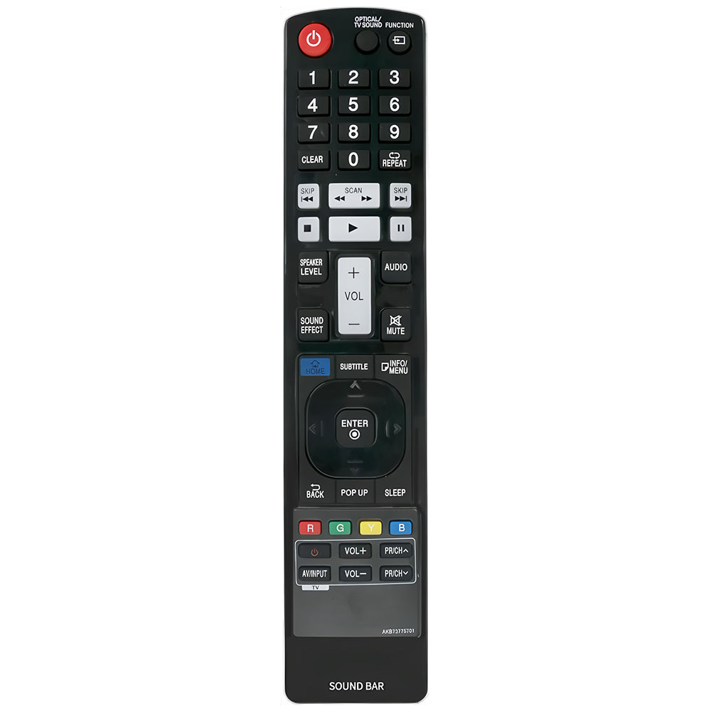 AKB73775701 Remote Control Replacement for LG Sound Bar Speaker System