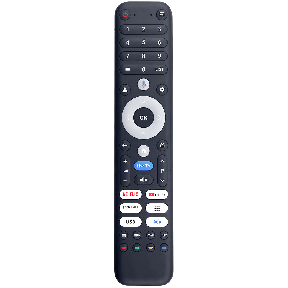 Voice Remote Control Replacement for CHIQ TV L40FT L32FM10V U65M10F M55QN9G