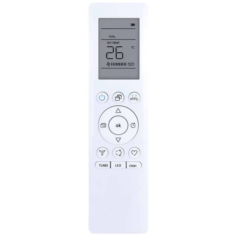 RG10A3(B)/BGEF Remote Control Replacement for Midea Carrier SystemAir Air Conditioner