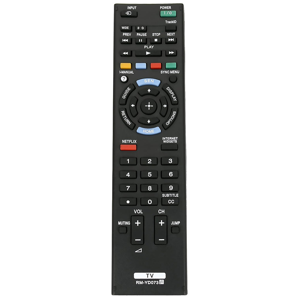 RM-YD073 Remote Replacement for Sony TV KDL-46HX750 KDL-55HX750