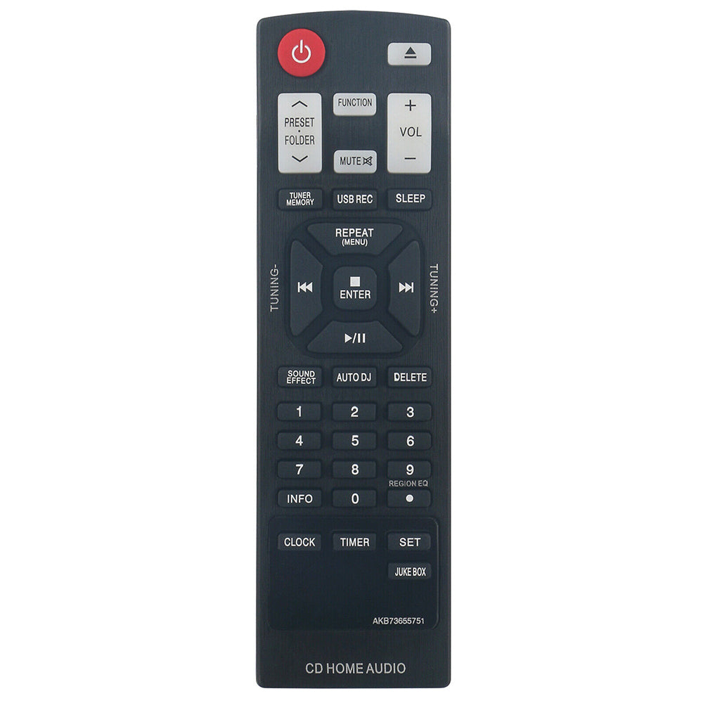 AKB73655751 Remote Control Replacement for LG Home Audio CM8440FB CM8440