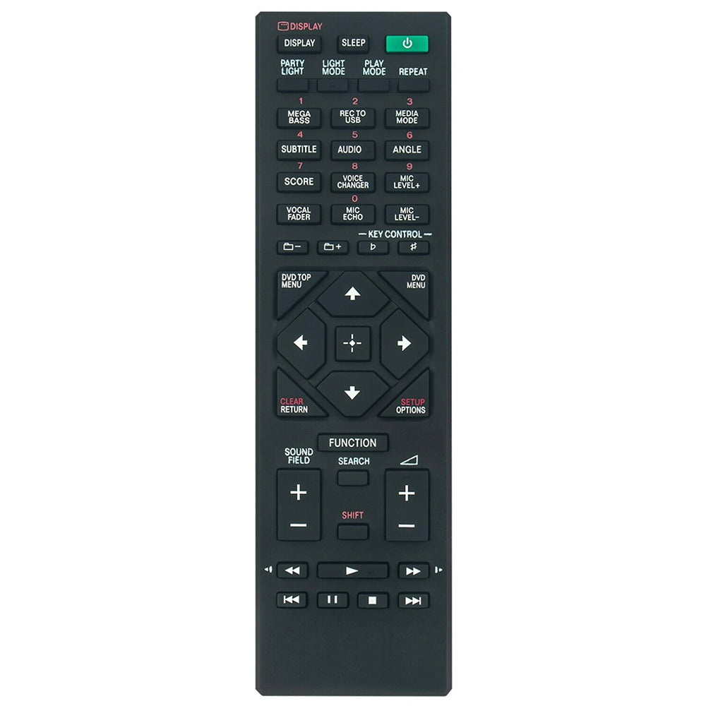 RMT-AM503U Remote Control Replacement for Sony AV System Audio MHC-V42D