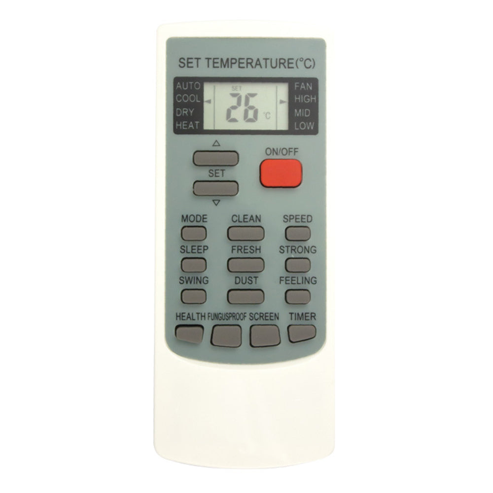 YKR-H002 Remote Control Replacement for AUX Air Conditioner YKRH002E