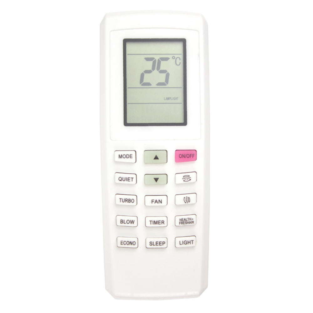 YVOFB5 Remote Control Replacement for Gree Air Conditioner YV1FB7F YV1FB7