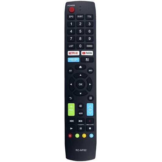 RC-NF02 Remote Control Replacement for Aconatic TV 32HS534AN 40HS534AN