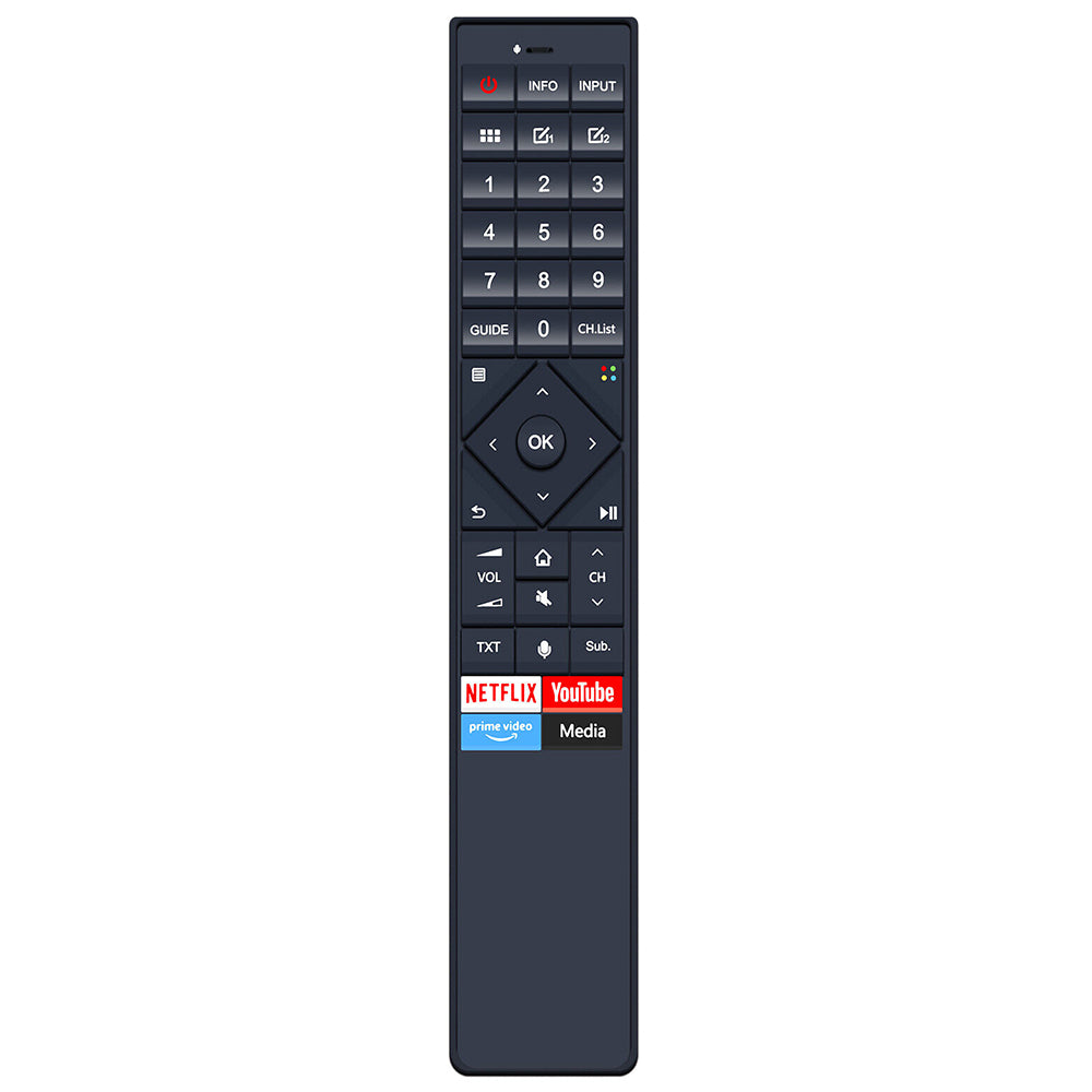 ERF3C70V IR Remote Control Replacement for Hisense TV H55O8BUK H5508BUK