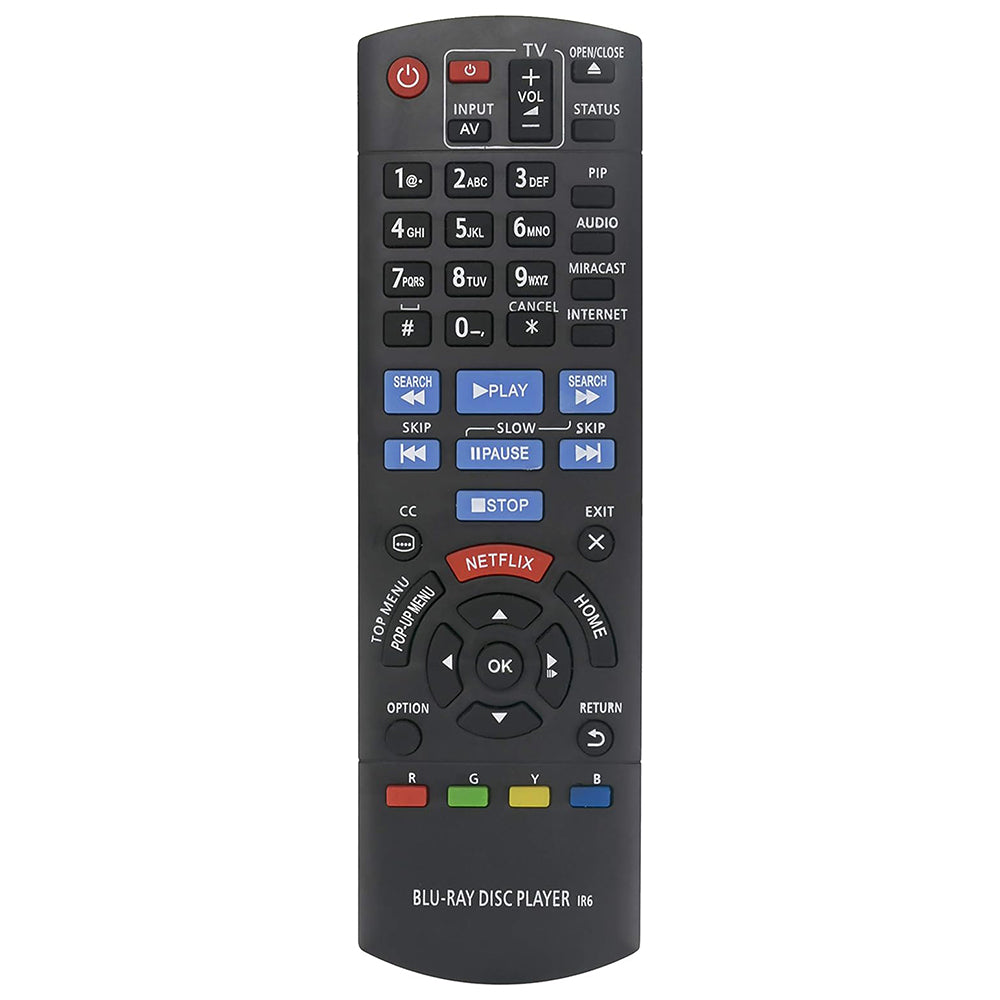 N2QAYB000953 Remote Control Replacement for Panasonic Blu-ray Disc Player