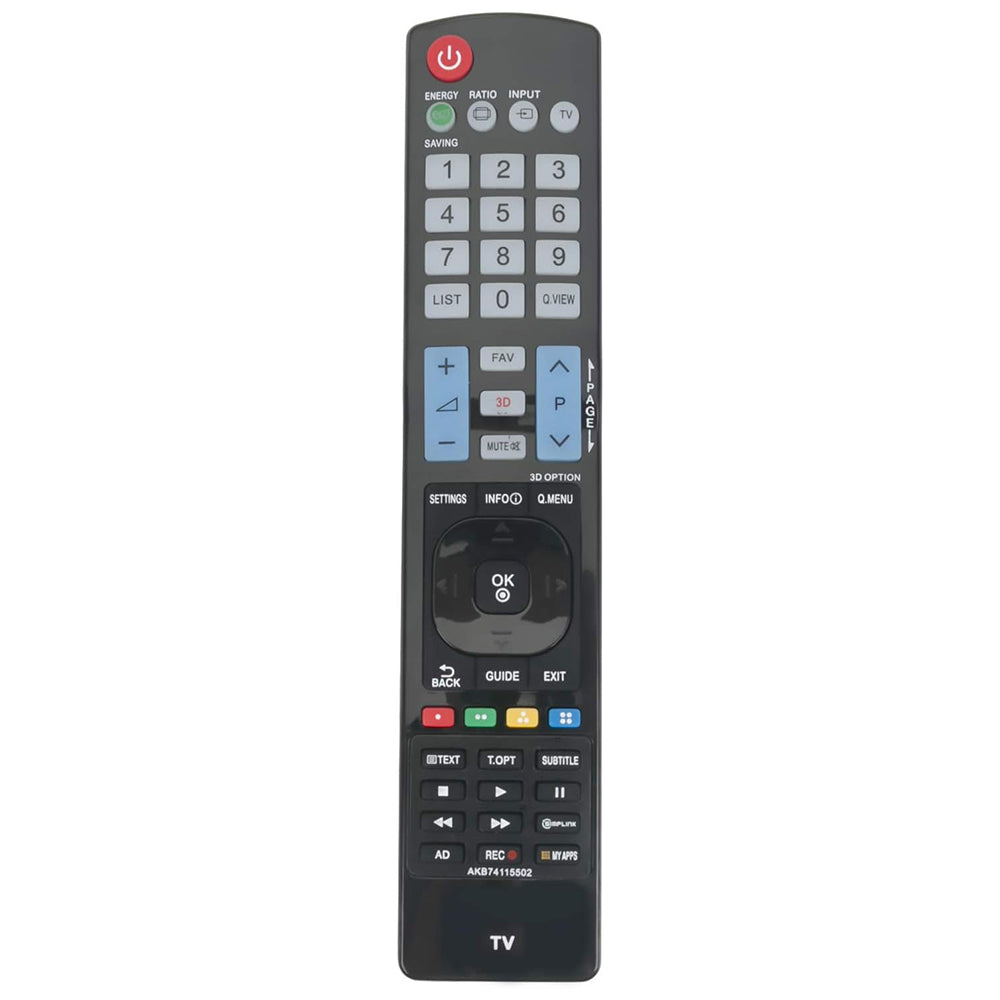 AKB74115502 Remote Control Replacement for LG TV 47LD450N 47LD450N-ZA