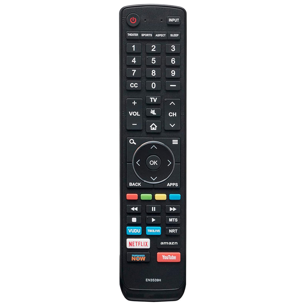 EN3S39H Remote Control Replacement for Hisense 4K UHD TV  43H6080E 43H6C