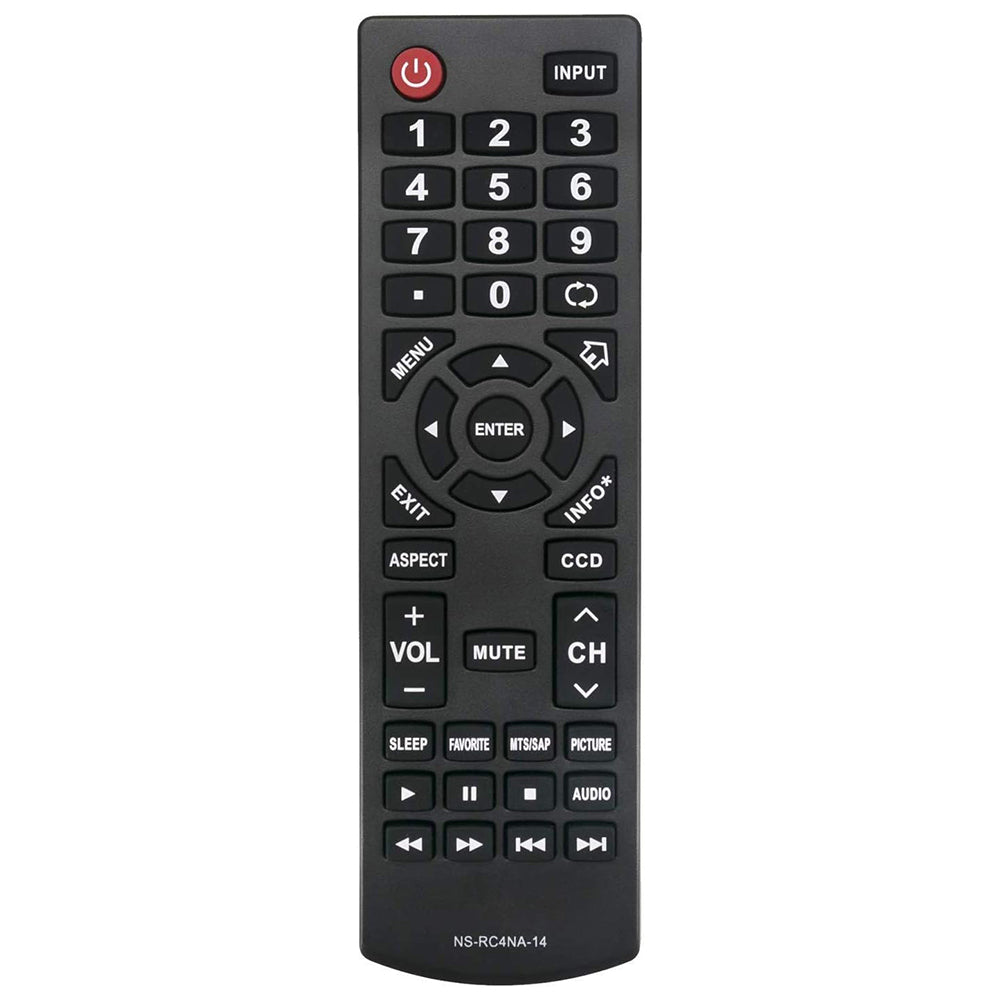 NS-RC4NA-14 Remote Control Replacement for Insignia TV NS-46D400NA14