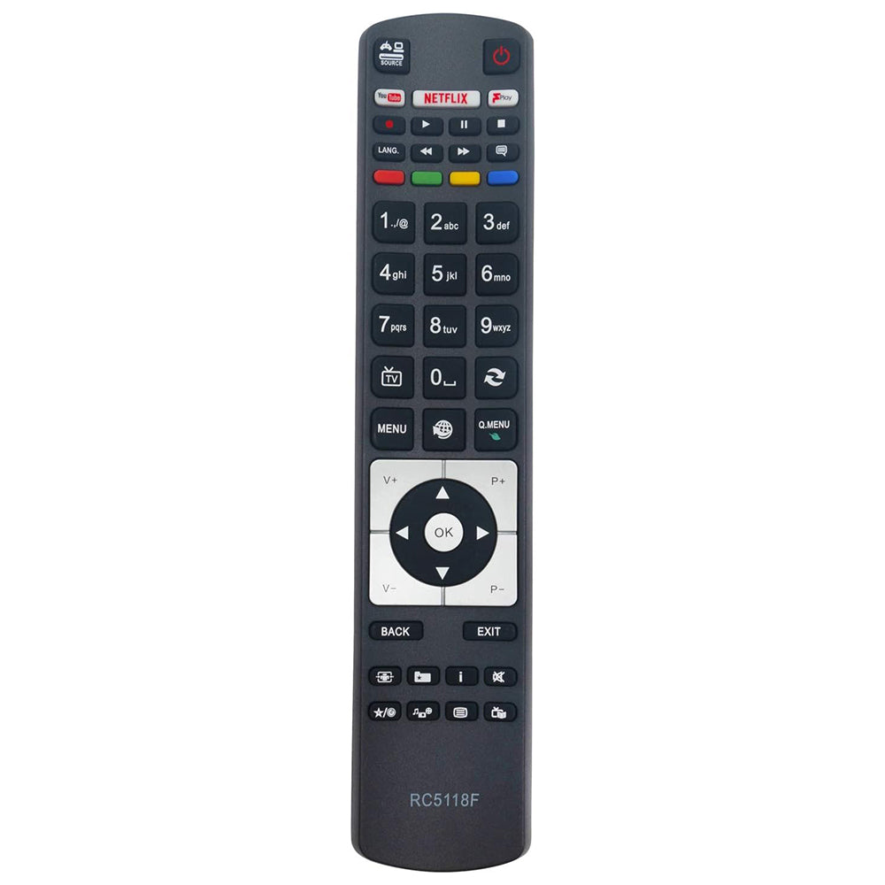 RC5118F Remote Control Replacement for Hitachi TV 40HE1511B 40HE1511W
