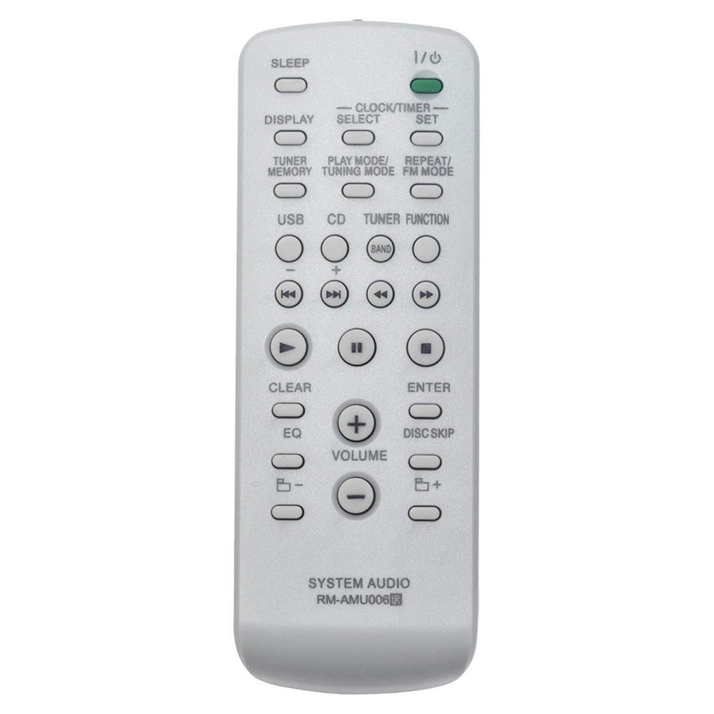 RM-AMU006 Remote Control Replacement for Sony System Audio MHC-GT555 GT444