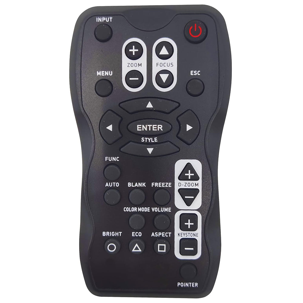 YT-100 Remote Control Replacement for Casio Projector XJ-A130V XJ-A135V XJ-A140V
