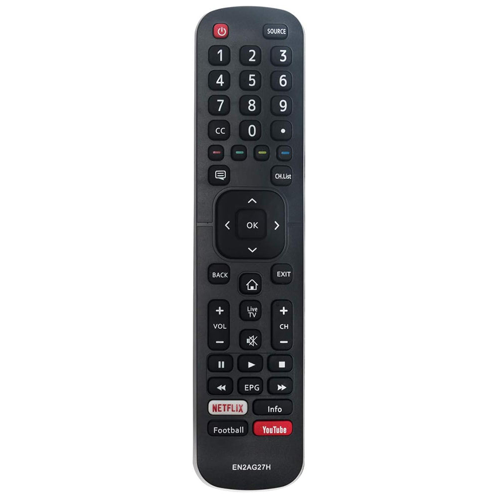 EN2AG27H Remote Control Replacement for Hisense Smart TV