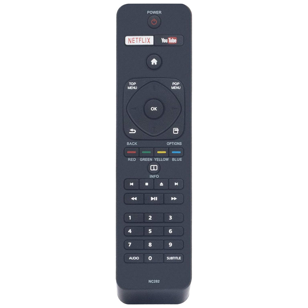 NC282 NC282UH Remote Control Replacement for Philips Blu-ray Player
