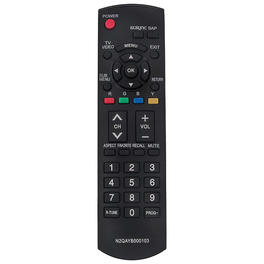 N2QAYB000103 Remote Control Replacement for Panasonic TV PT56LCX7 PT56LCX70