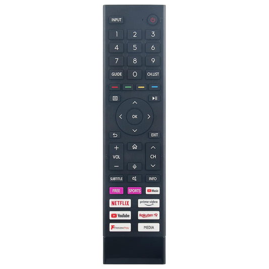 ERF3A80 IR Remote Control Replacement for Hisense Smart TV 43A6G 50A6G