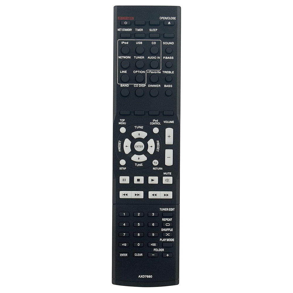AXD7680 Remote Control Replacement for Pioneer AV Receiver X-HM81-K X-HM81