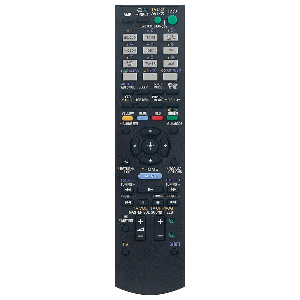 RM-AAU106 RM-AAU107 Remote Control Replacement for Sony AV Receiver