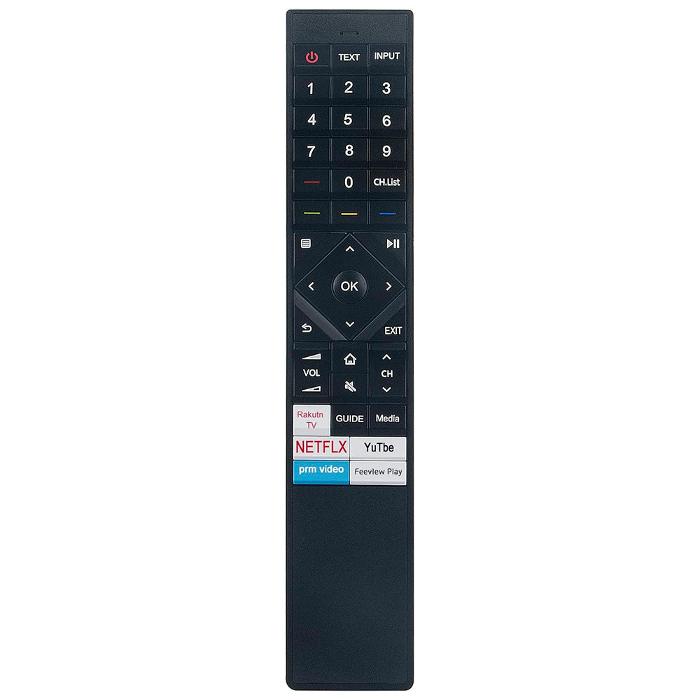 ERF3B72H IR Remote Control Replacement for Hisense TV 50U7QF 50U7QFTUK