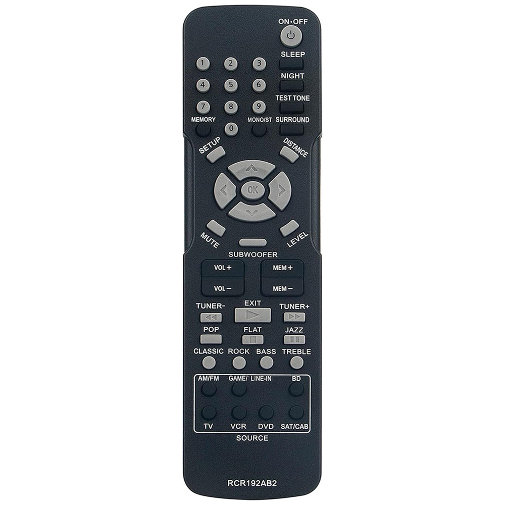 RCR192AB2 Remote Control Replacement for RCA Home Theater AV Receiver