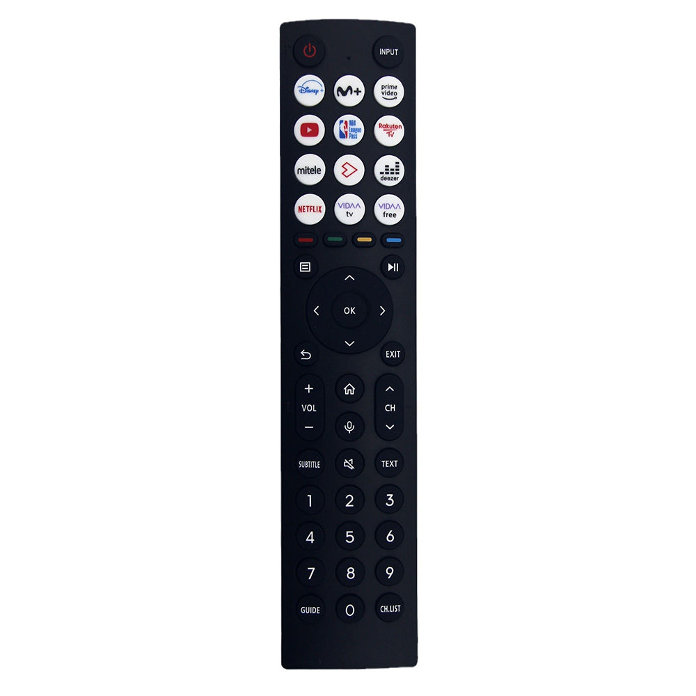 ERF3F86H IR Remote Control Replacement for Hisense Smart TV