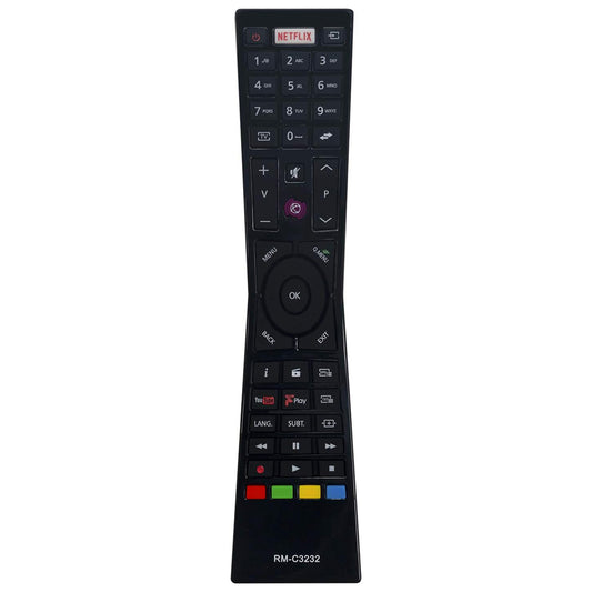 RM-C3232 Remote Control Replacement for JVC 4K UHD TV LT-24C660 LT-32C660