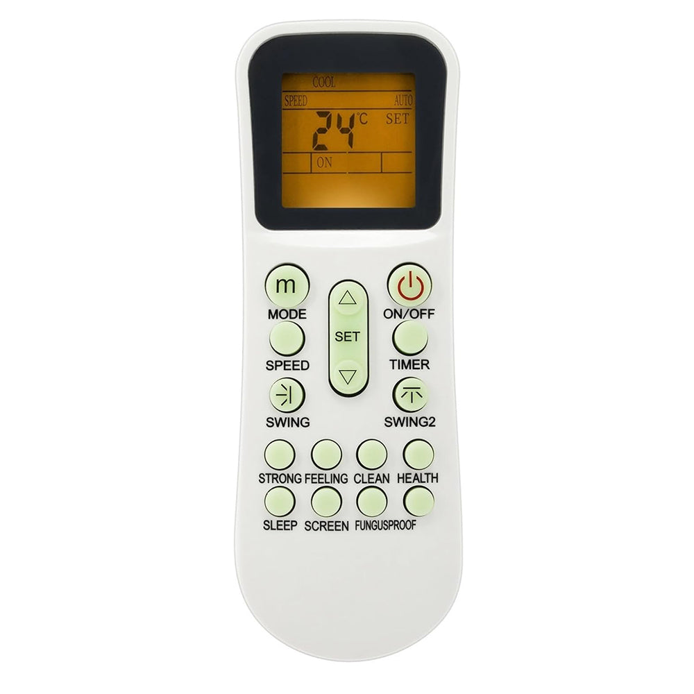 YK-K/001E Remote Control Replacement for AUX Air Conditioner YKR-K204E YKR-K/002E