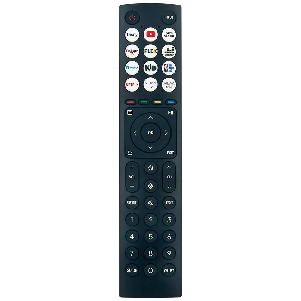 ERF3A86 Remote Control Replacement for Hisense QLED TV 55U7HQ 65U7HQ