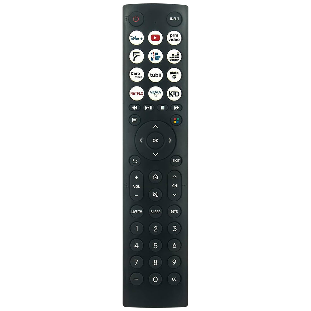 EN2F36H Remote Control Replacement for Hisense TV A4 Series 32A4KV 40A4KV