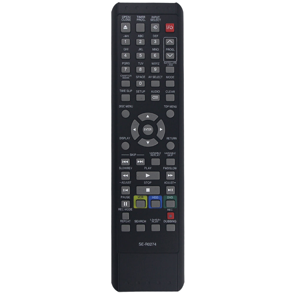 SE-R0274 Remote Control Replacement for Toshiba DVD Recorder