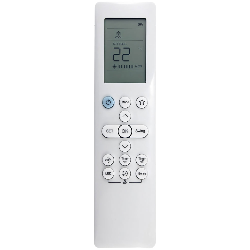 RG10F(E)BGEF Remote Control Replacement for Midea INVENTOR Air Conditioner