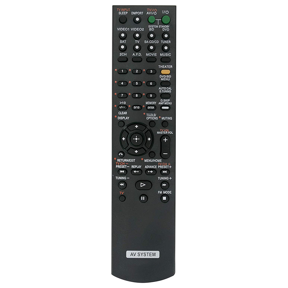 RM-AAU022 RM-AAU023 RM-AAU027 Remote Replacement For Sony DVD AV System