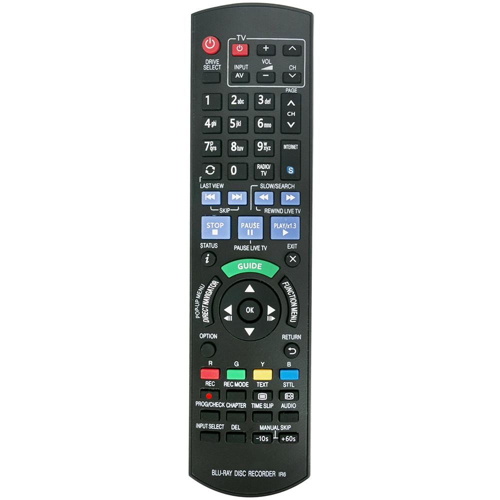 N2QAYB000781 Remote Replacement for Panasonic Blu-Ray Disc Recorder