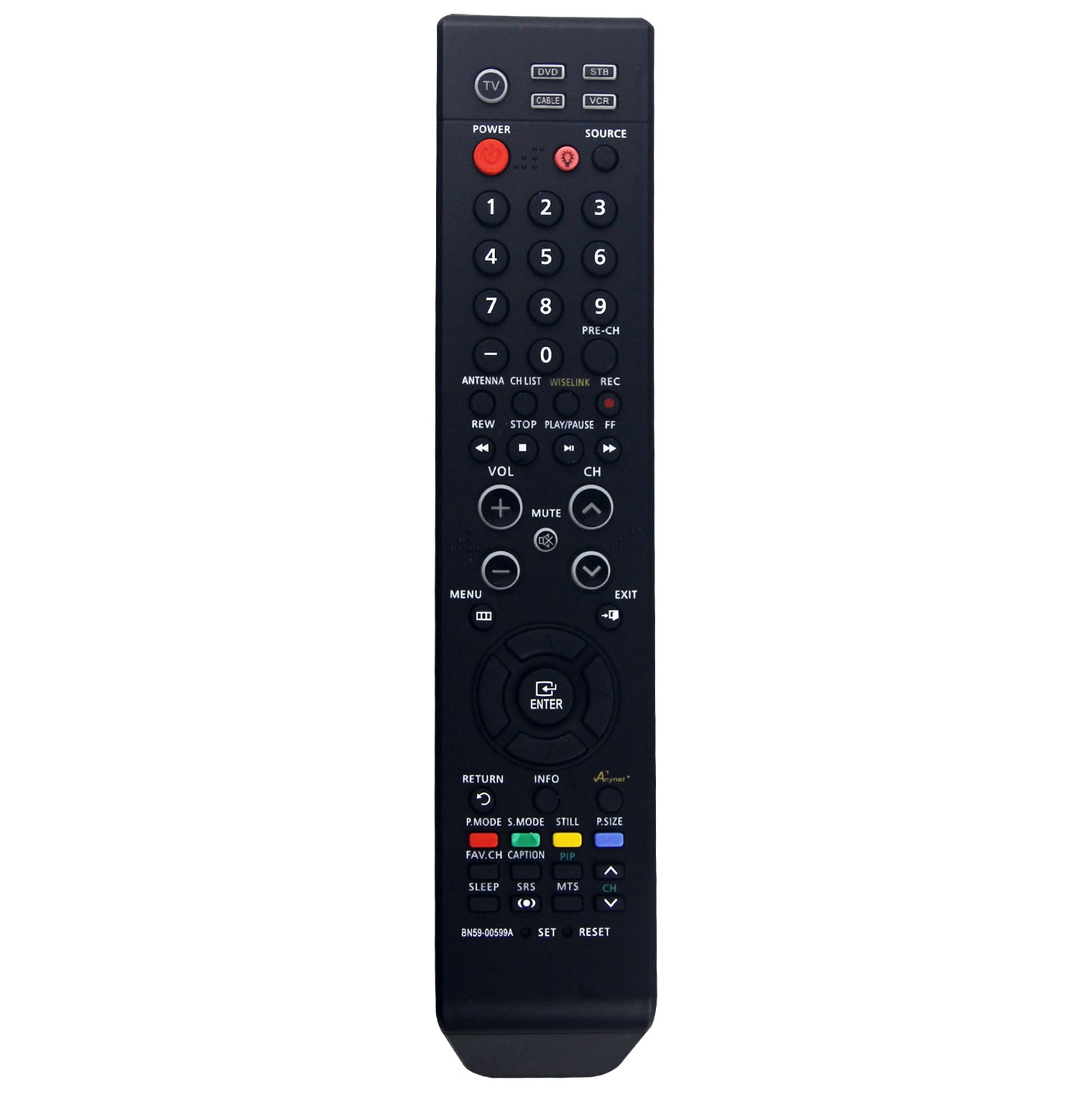 BN59-00599A Remote Control Replacement for Samsung TV LN-T4081F LN-T466F