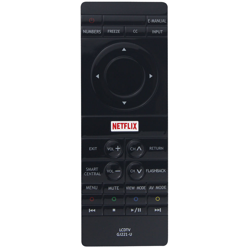 GJ221-U Remote Control Replacement for Sharp 4K TV LC-43UB30U LC43UB30U