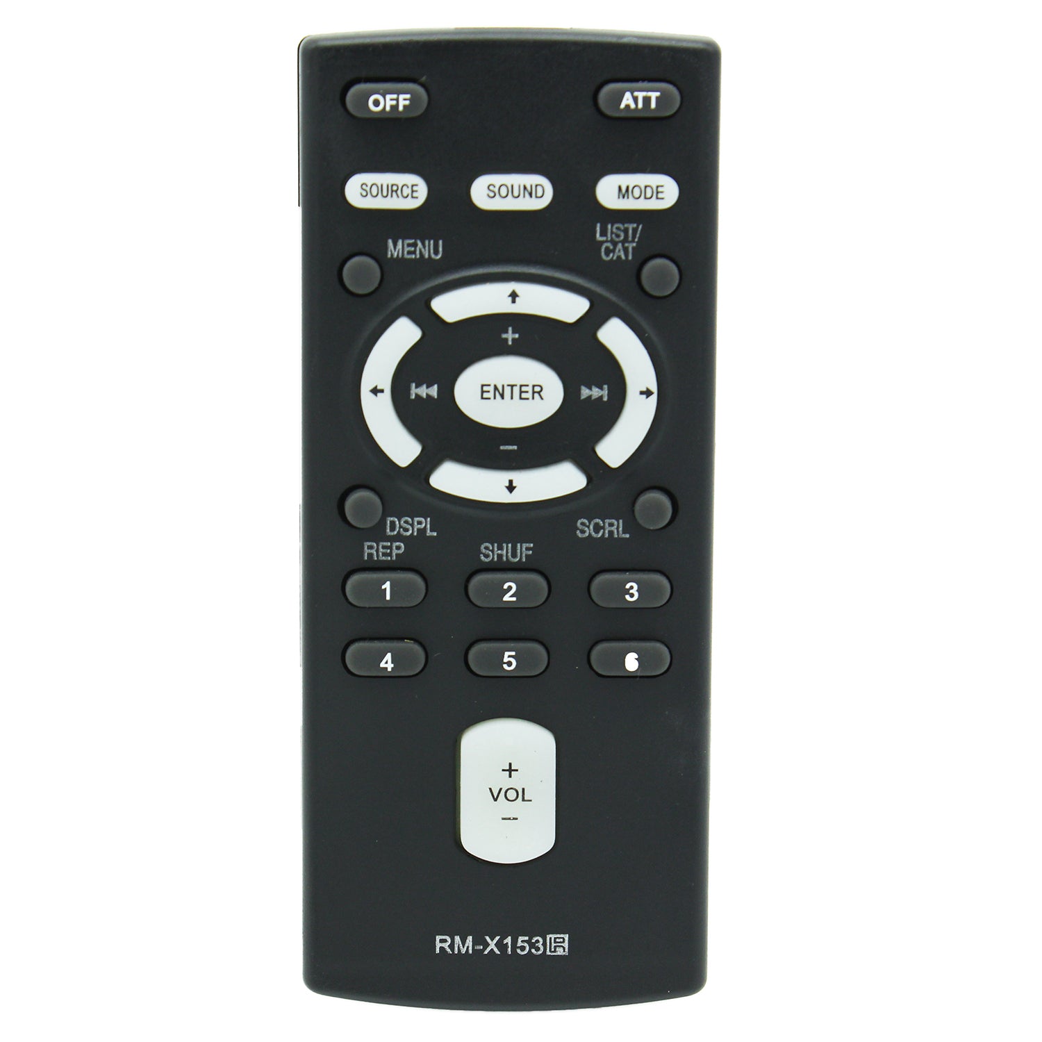RM-X153 RM-X151 RM-X154  Remote Control Replacement For Sony CD MP3 DVD