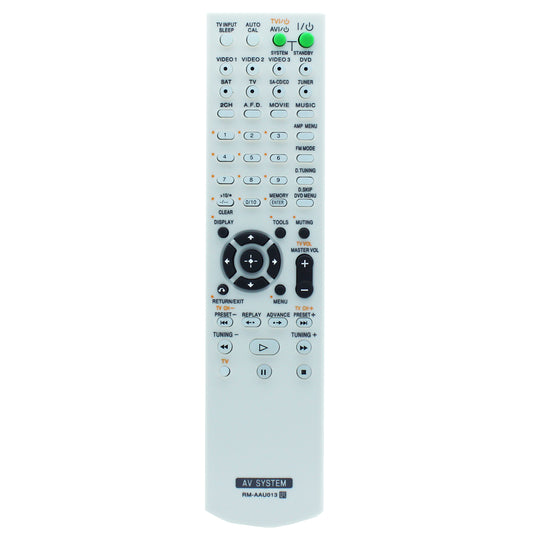 RM-AAU013 Remote Control Replacement for Sony AV Receiver