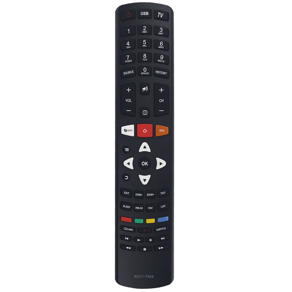 RC311 FM15 Remote Control Replacement for TCL LCD LED TV T32S66 TL65C1CUS
