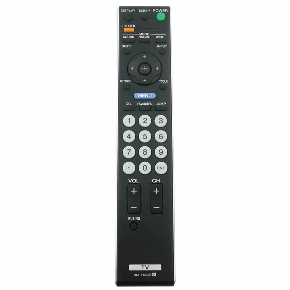 RM-YD026 Remote Replacement For Sony KDL-46SL140 HDTV TV LCD LED