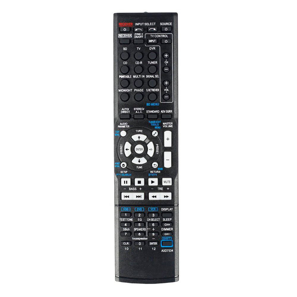 AXD7534 Remote Replacement for pioneer AV Receiver Home Theater