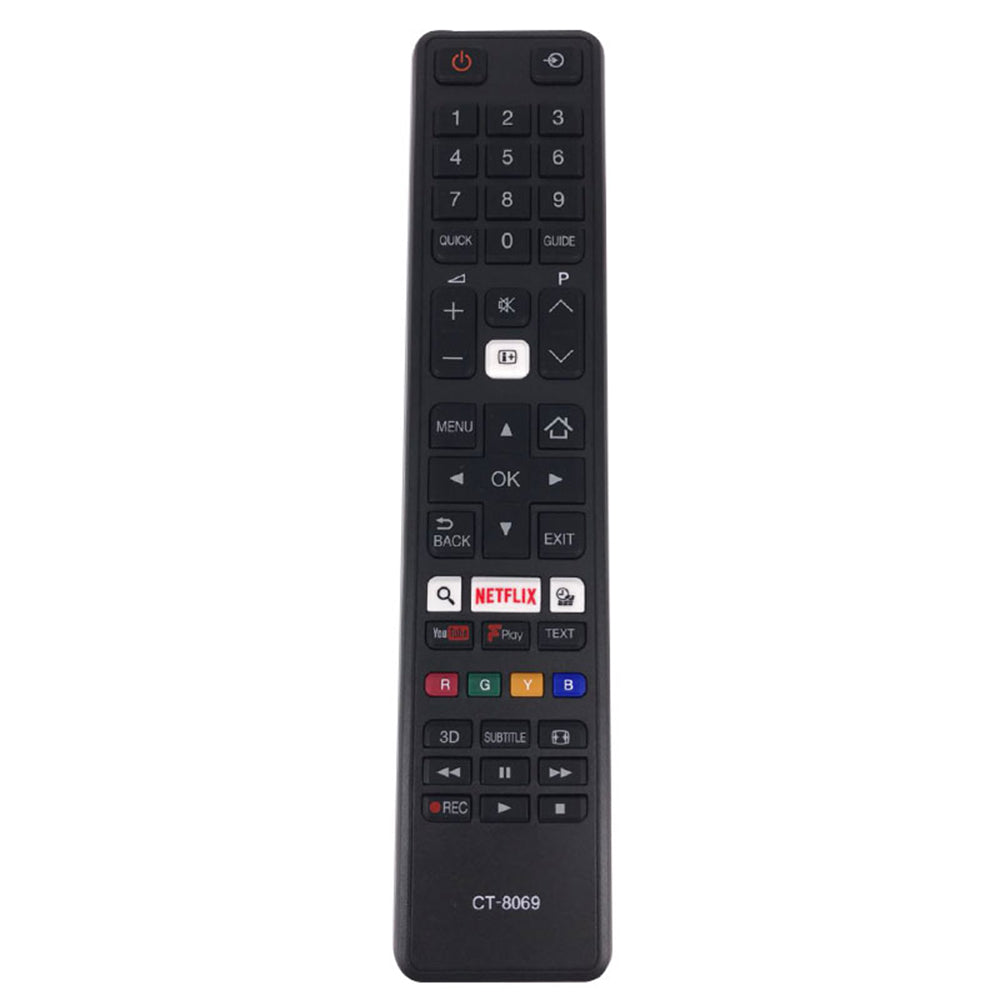 CT-8069 Remote Replacement For Toshiba TV 43L3653DB 43U6763DB