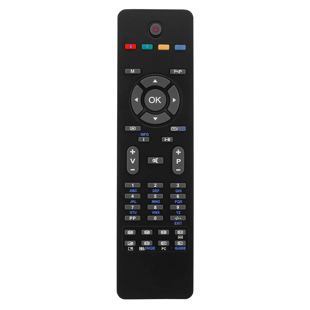 RC1205 Remote Replacement for Hitachi Oki Techwood Silvercrest Mitsai Schneider TV
