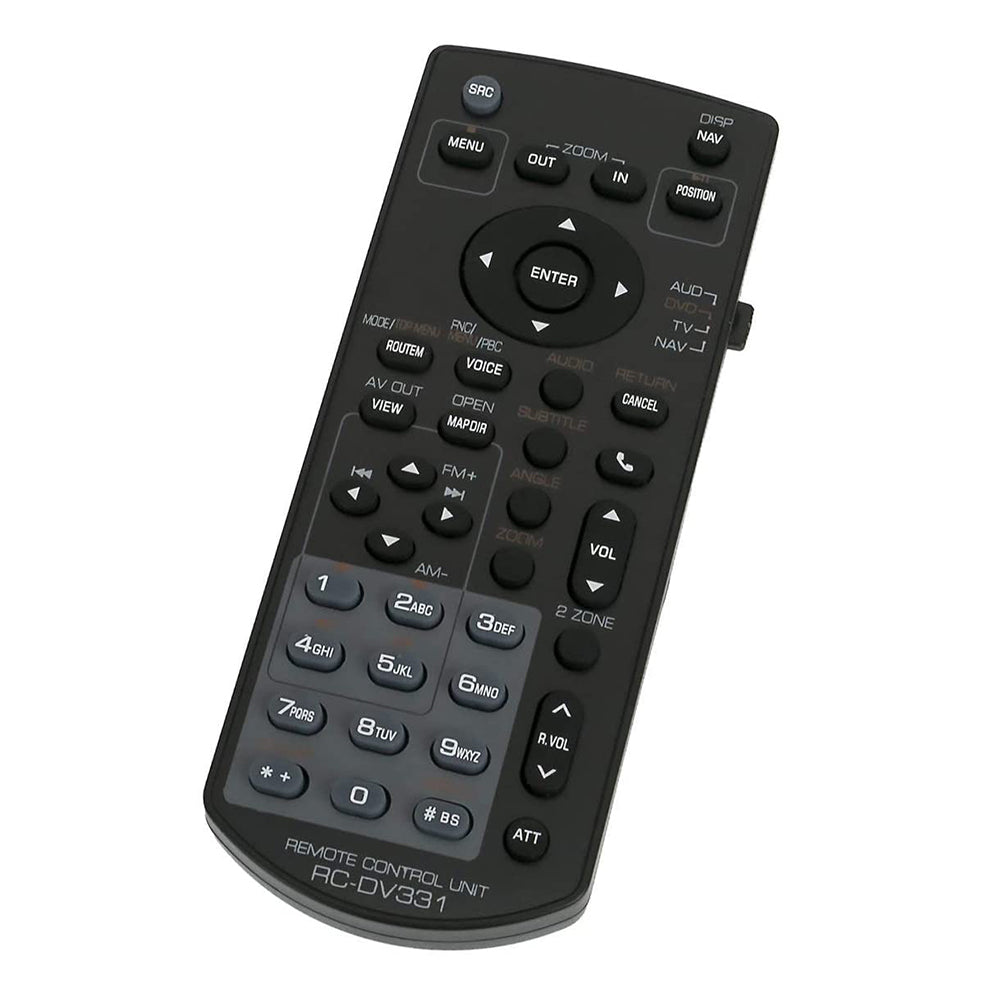 RC-DV330 Remote Replacement for Kenwood Car Video DVD Receiver System